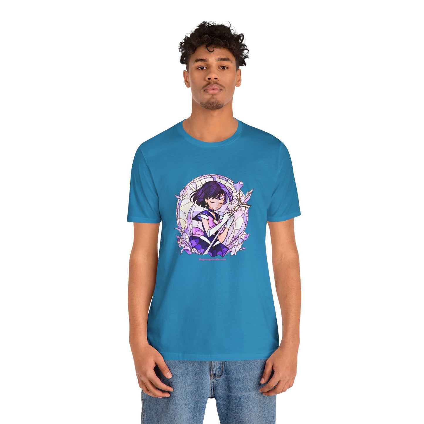 Sailor Moon - Sailor Saturn Jersey Short Sleeve Tee