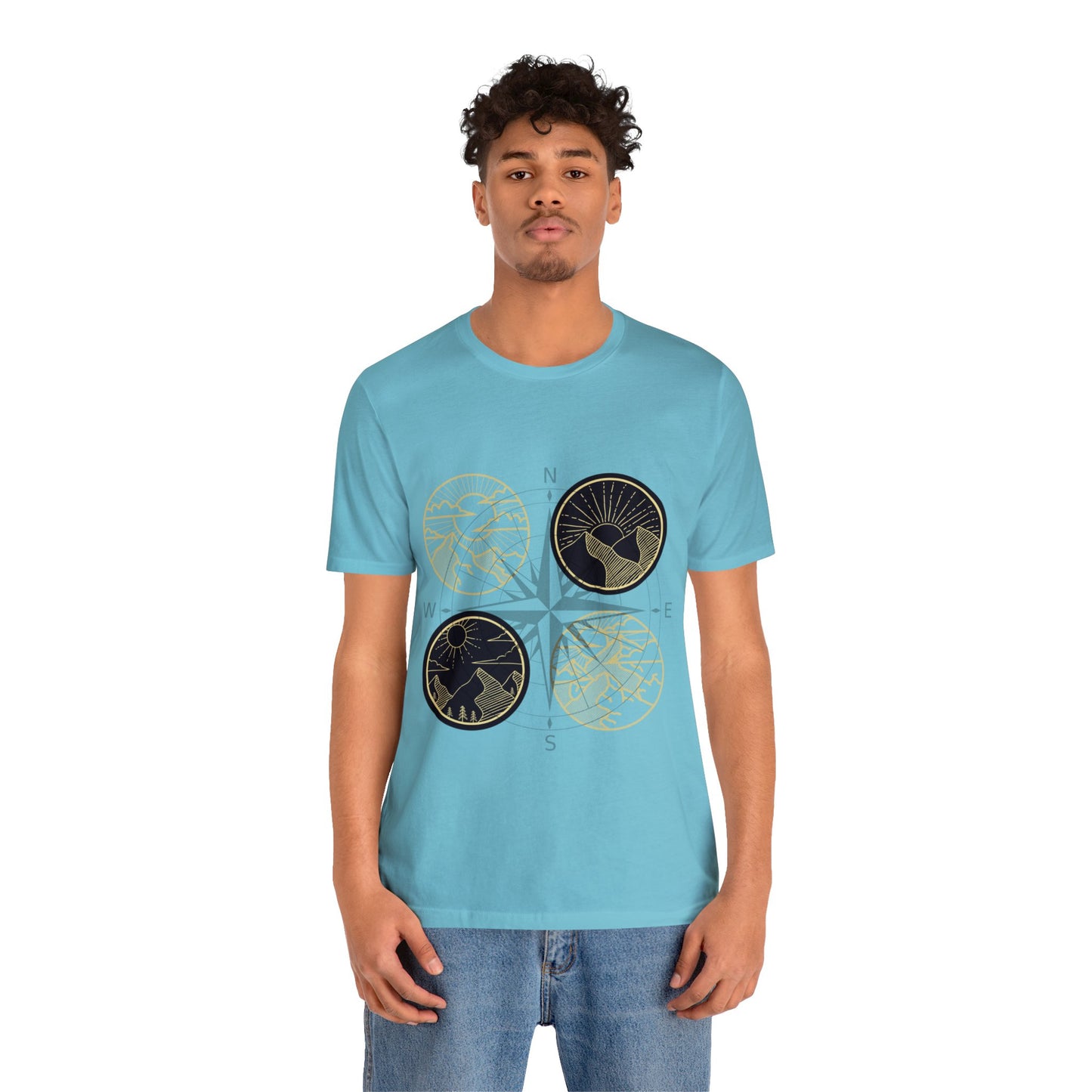 The Grumpy Cookies - Compass Short Sleeve Tee
