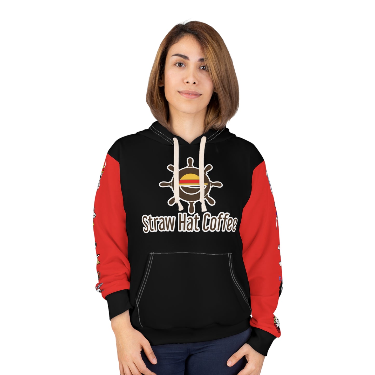 Straw Hat Coffee - Jolly Team Light Weight Hoodie Unisex Pullover Hoodie