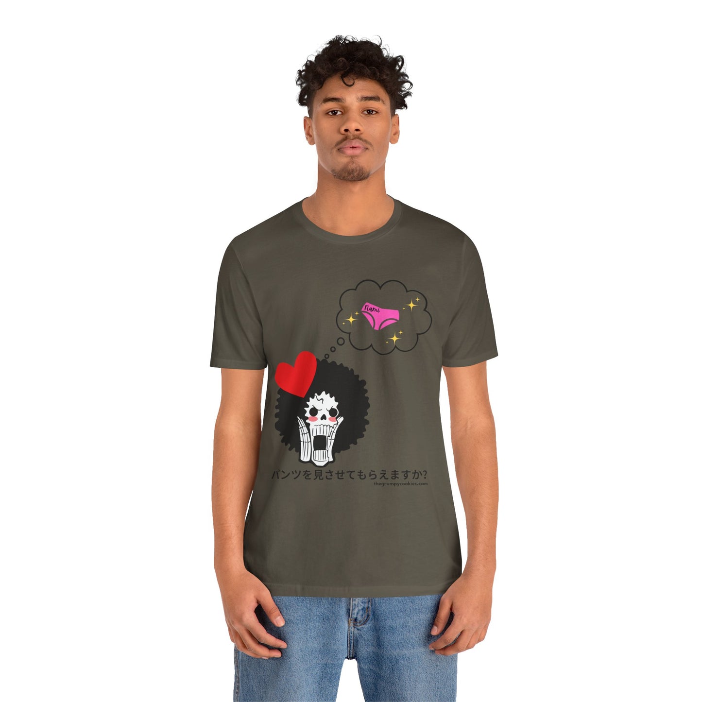 One Piece - Pervy Gentleman Brook Unisex Jersey Short Sleeve Tee