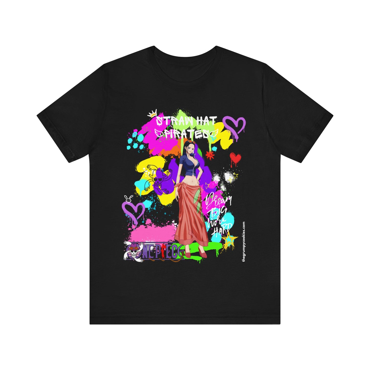 One Piece - Graffiti Robin Unisex Jersey Short Sleeve Tee