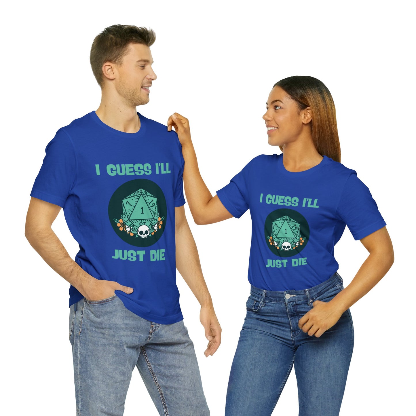 Dungeons & Dragons - Guess I'll Die Short Sleeve Tee