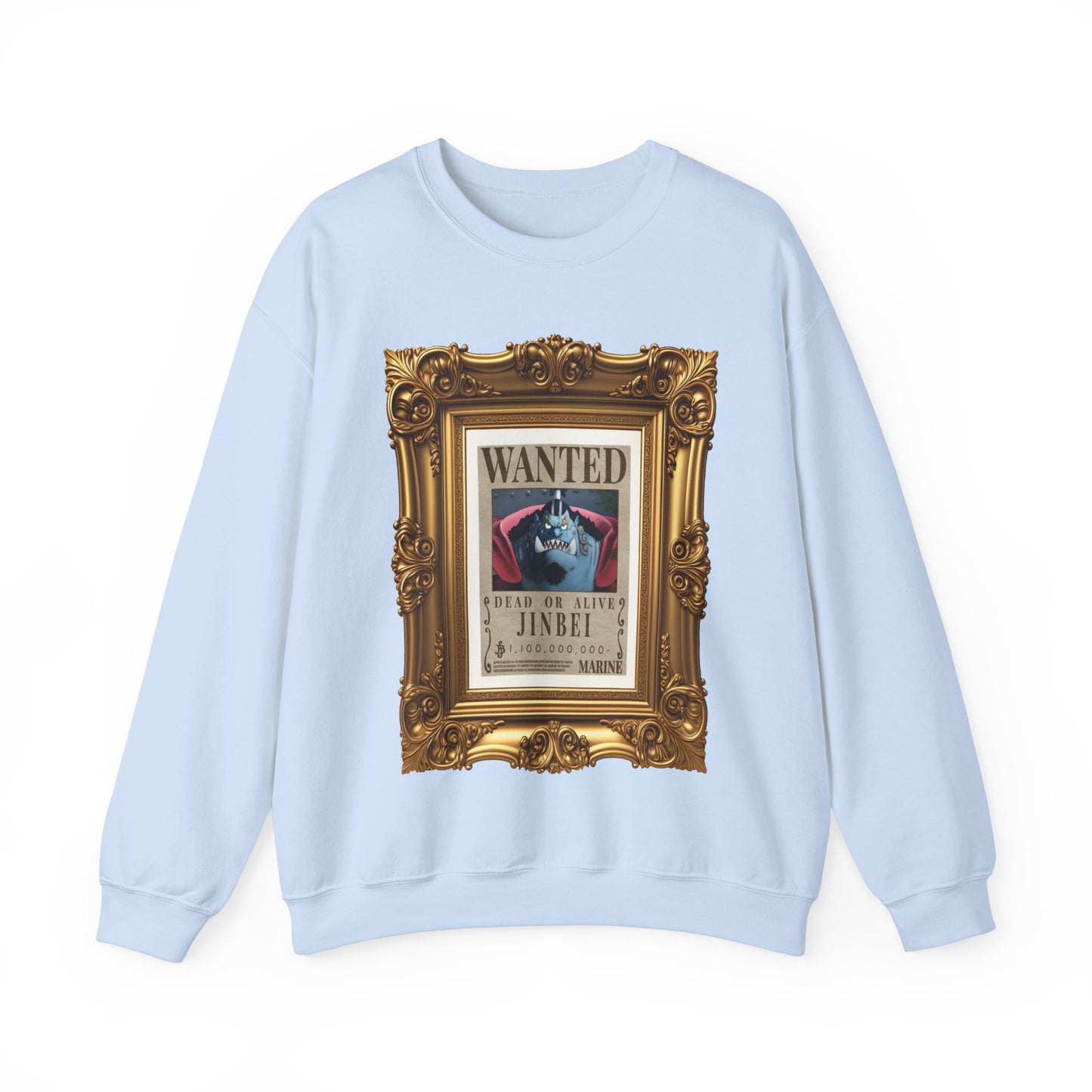 One Piece - Fine Art Jimbei Unisex Heavy Blend™ Crewneck Sweatshirt