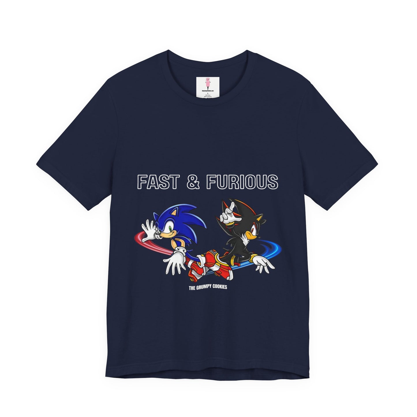 Sonic - Fast & Furious Jersey Short Sleeve Tee