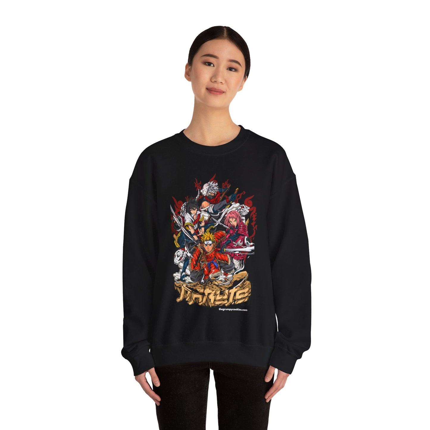 Naruto - Team 7 Unisex Heavy Blend™ Crewneck Sweatshirt