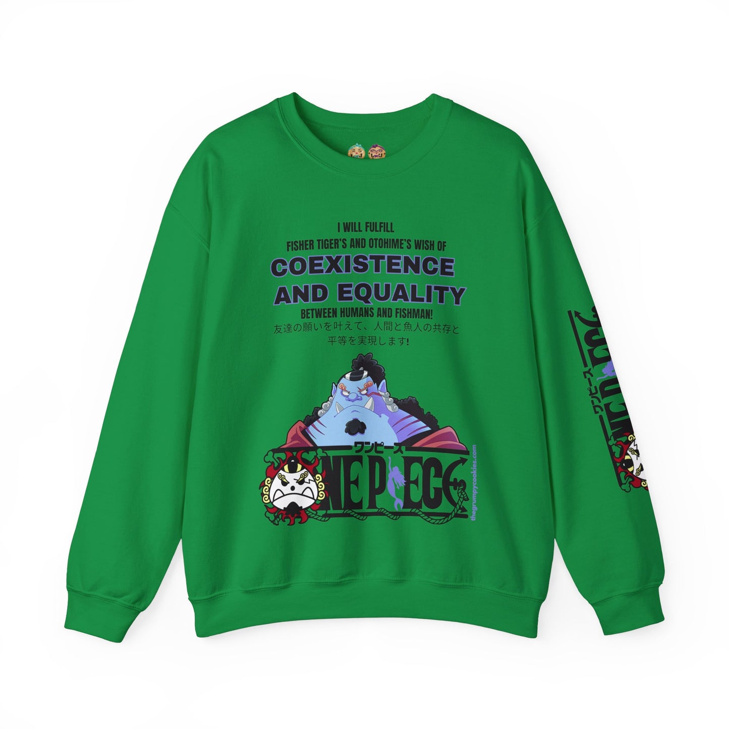 One Piece - Equality Bringer Unisex Heavy Blend™ Crewneck Sweatshirt