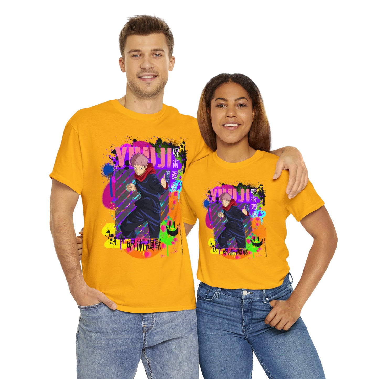 Jujutsu Kaisen - Yuji Says Bring It Unisex Heavy Cotton Tee
