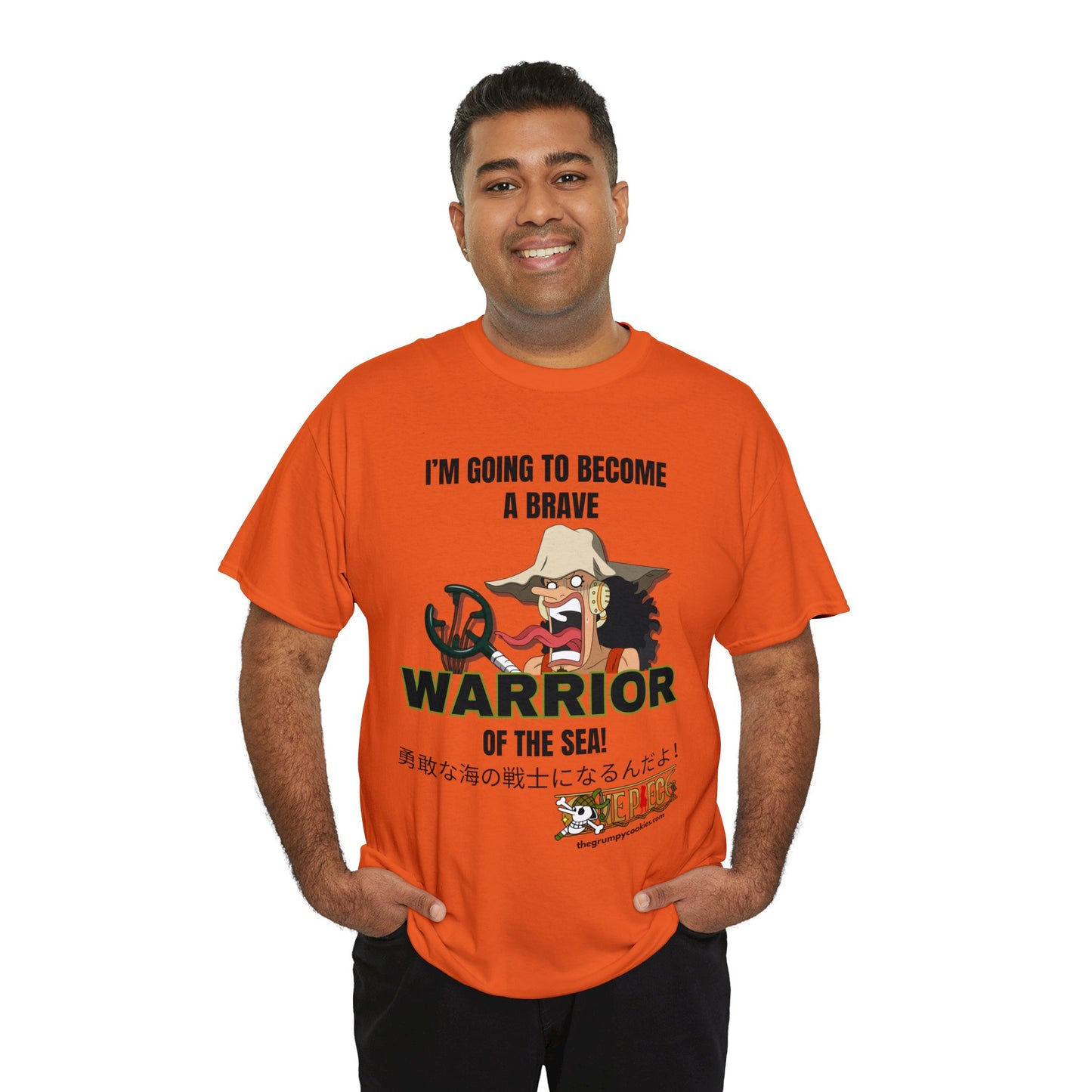 One Piece - Brave-ish Warrior of the Sea Unisex Heavy Cotton Tee