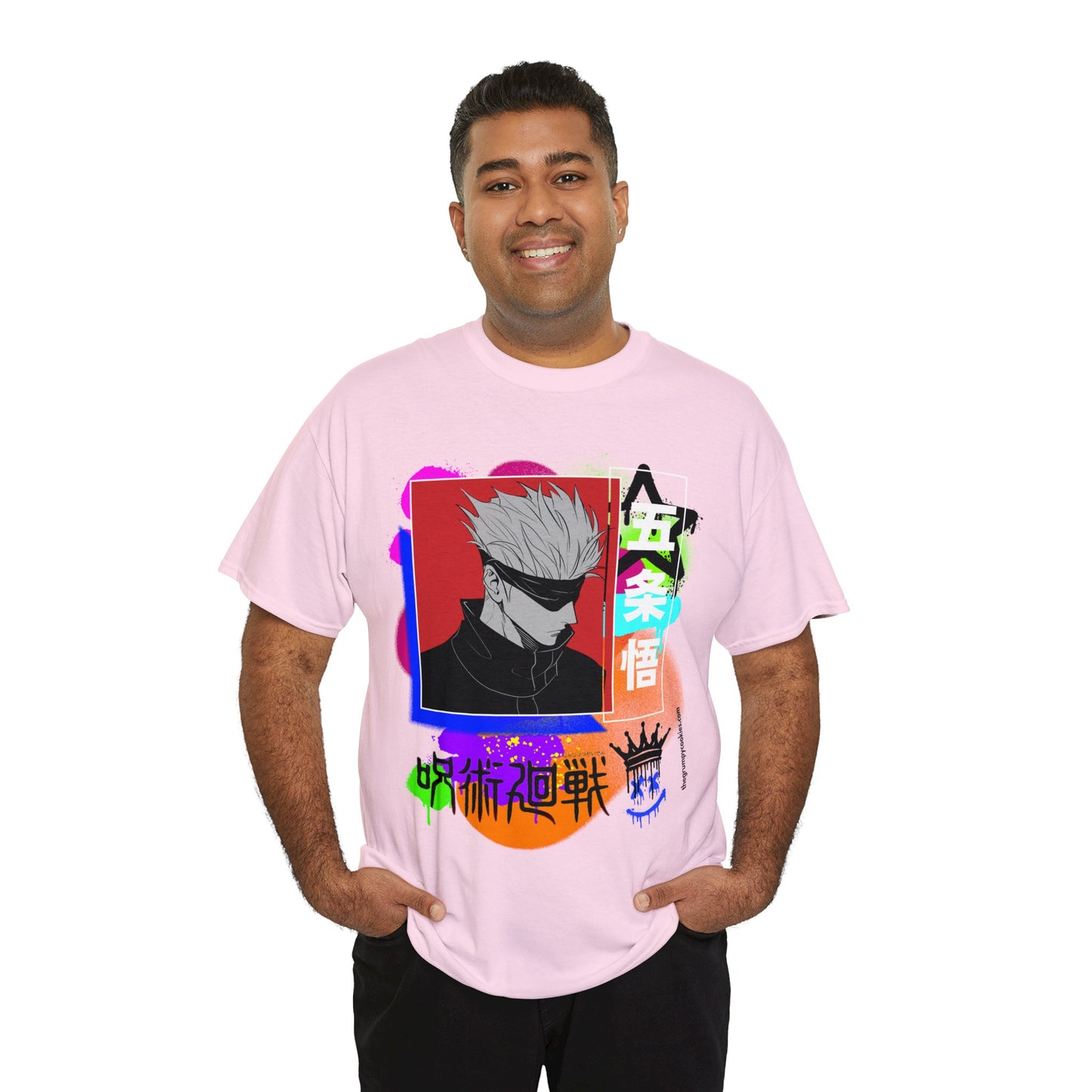 Jujutsu Kaisen - Emo Gojo Unisex Heavy Cotton Tee