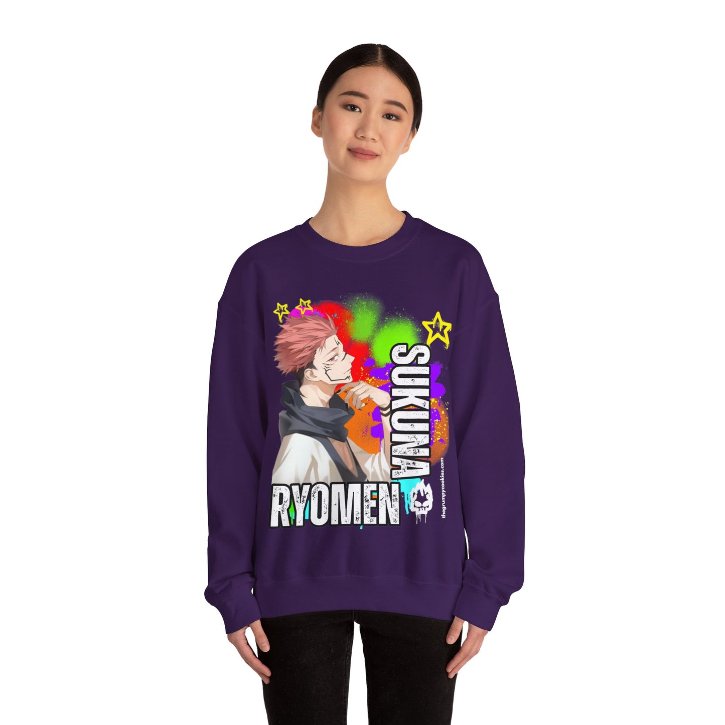 Jujutsu Kaisen - Sakuna Ryomen Unisex Heavy Blend™ Crewneck Sweatshirt