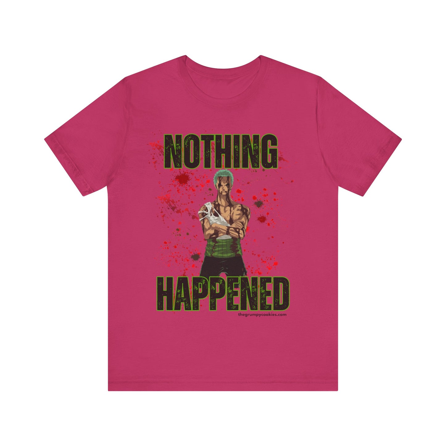 One Piece - Nothing Happened Unisex Jersey Short Sleeve Tee