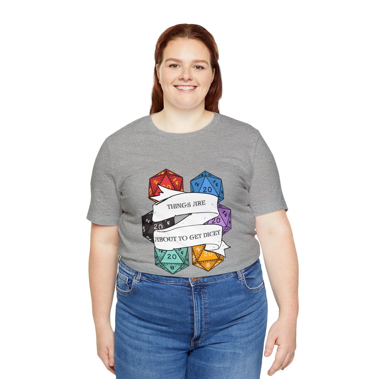 Dungeons & Dragons - Dicey Short Sleeve Tee
