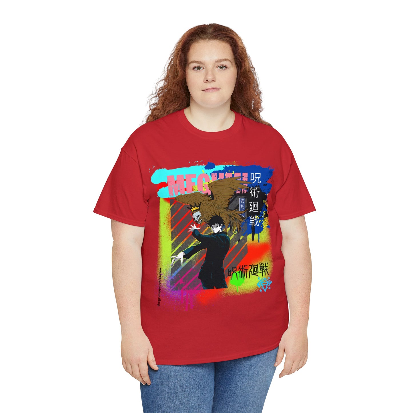 Jujutsu Kaisen - Megumi & Nue Unisex Heavy Cotton Tee