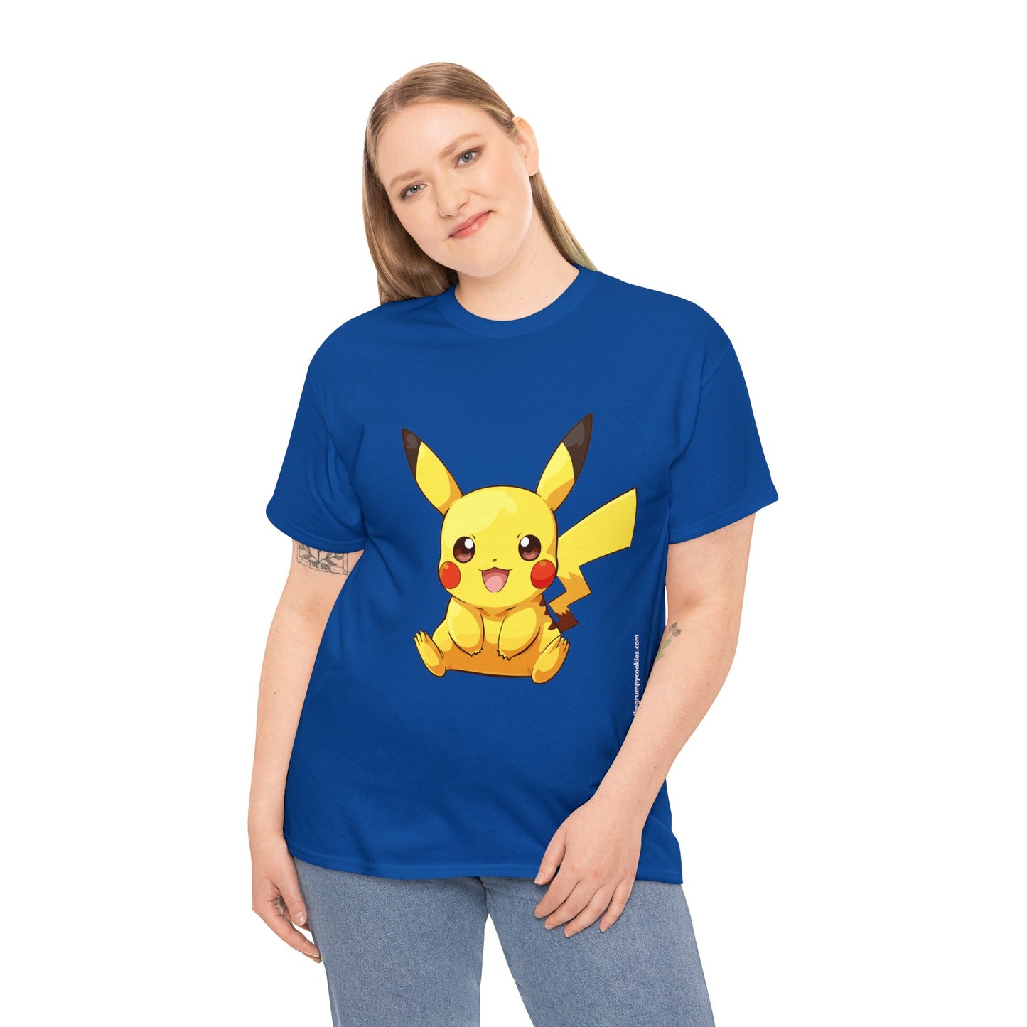 Pokemon - Pika P Unisex Heavy Cotton Tee