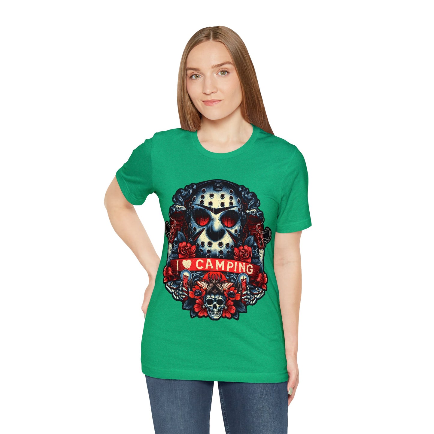 Friday the 13th - I Heart Camping Short Sleeve Tee
