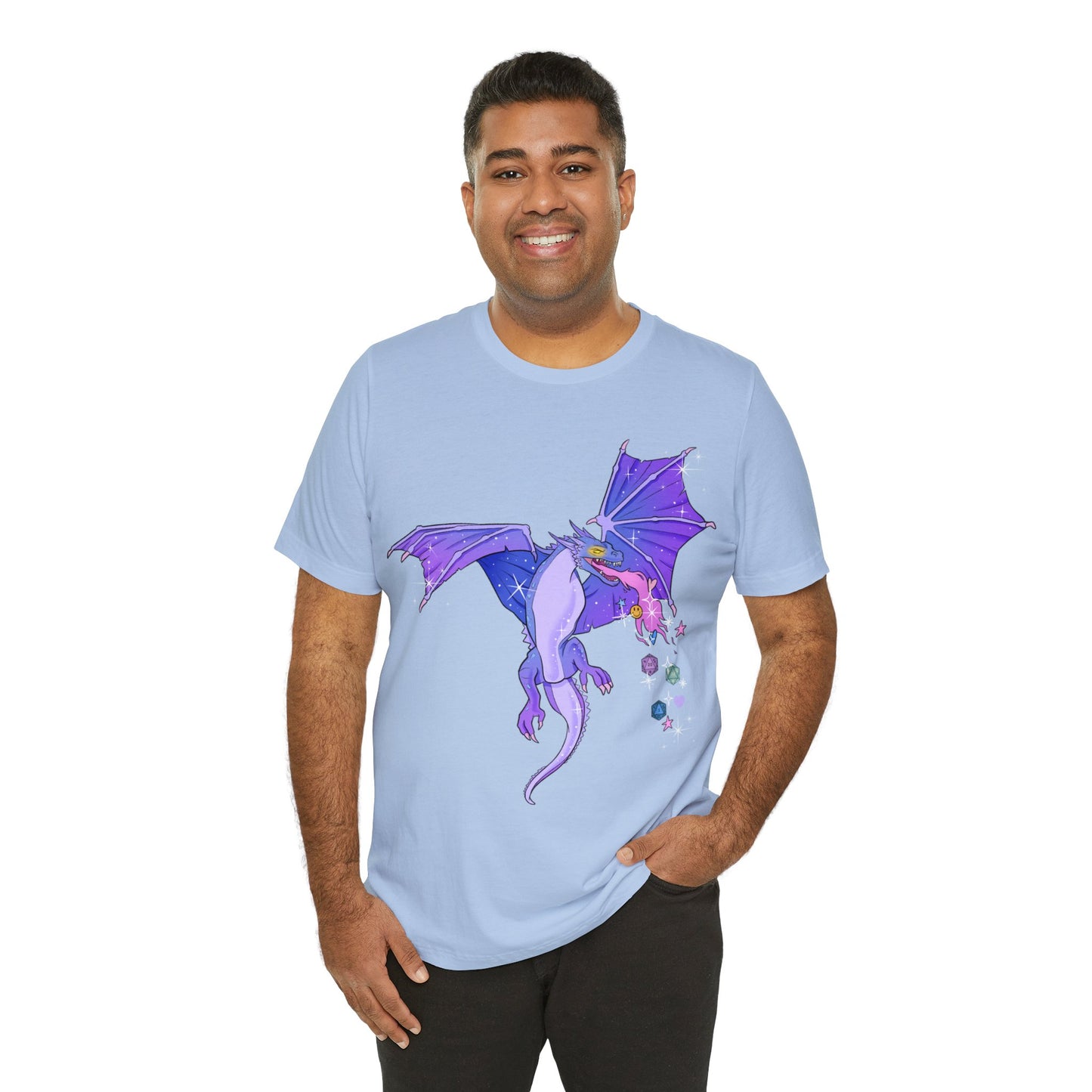 Dungeons & Dragons - Purple Dragon Short Sleeve Tee