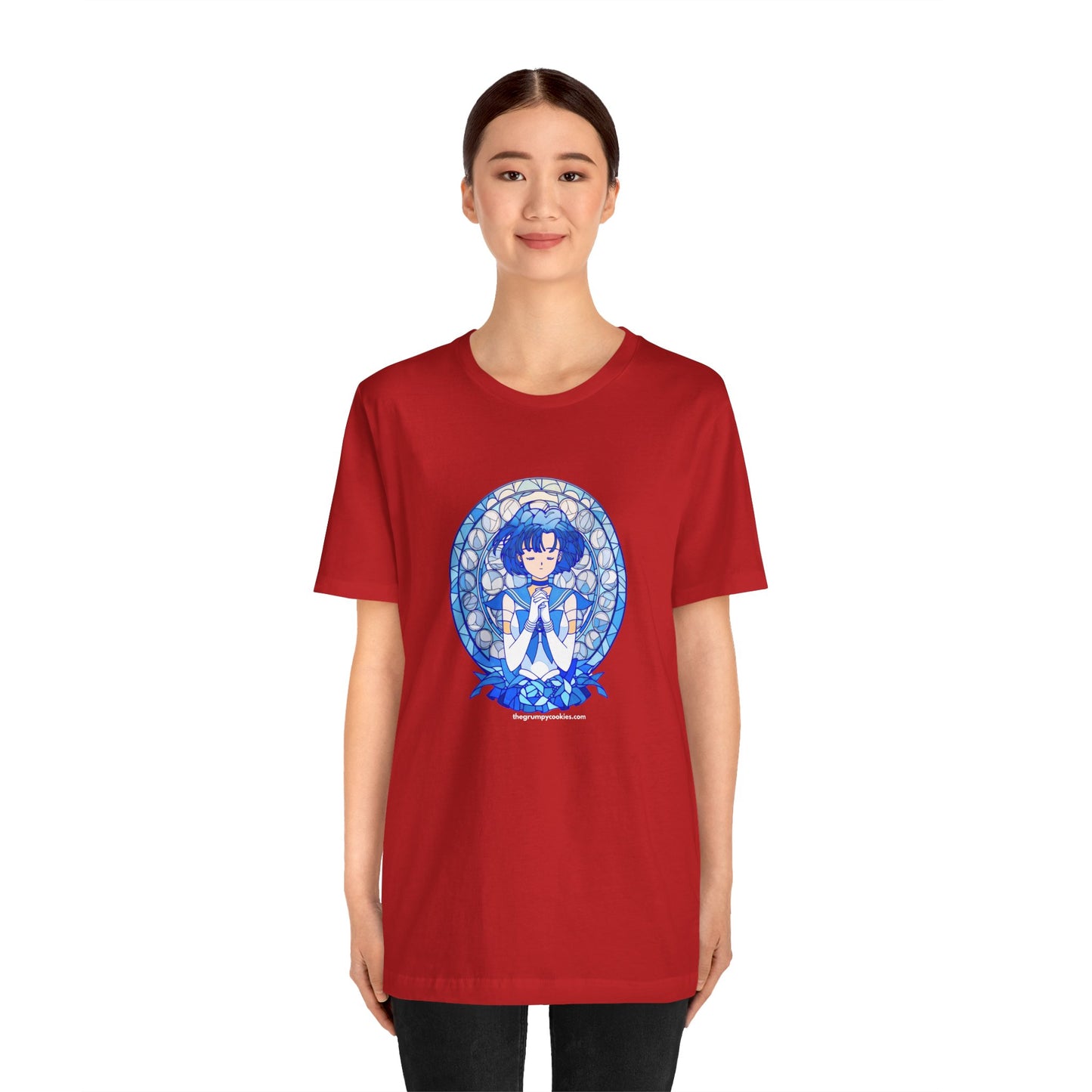 Sailor Moon - Sailor Mercury Jersey Short Sleeve Tee