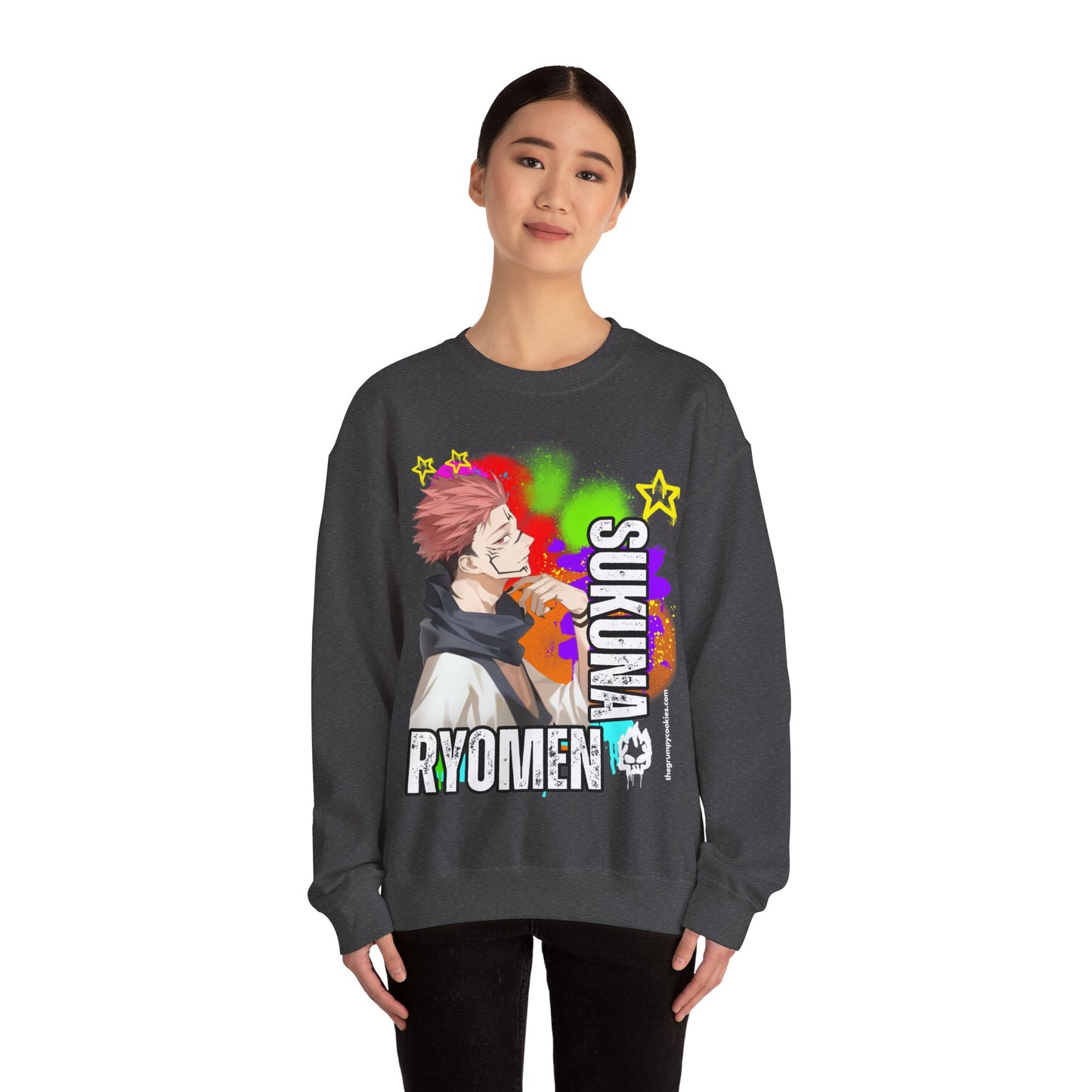 Jujutsu Kaisen - Sakuna Ryomen Unisex Heavy Blend™ Crewneck Sweatshirt