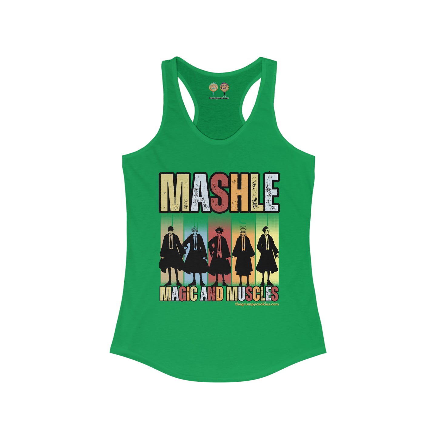 Mashle - Team No Magic Women's Ideal Racerback Tank