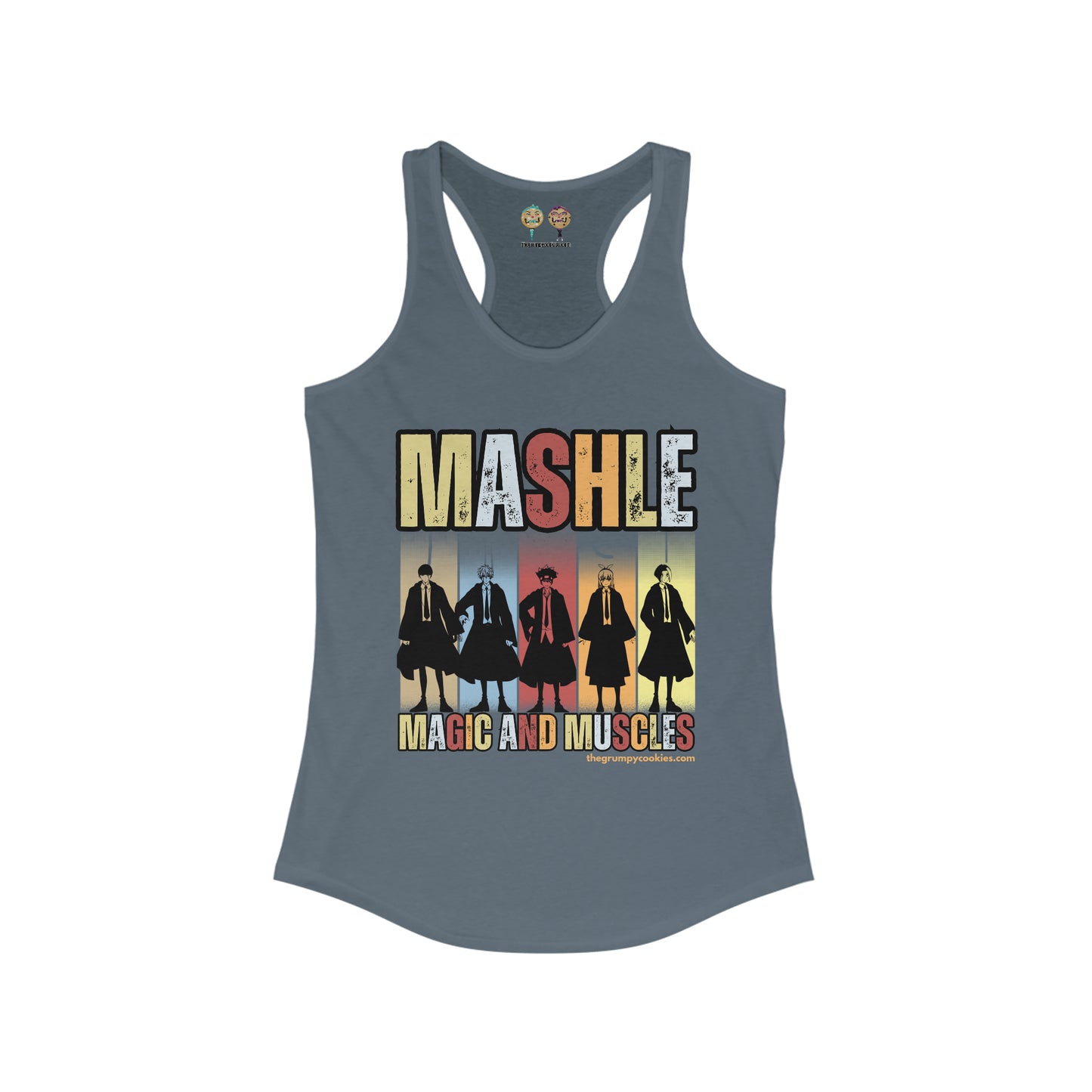 Mashle - Team No Magic Women's Ideal Racerback Tank