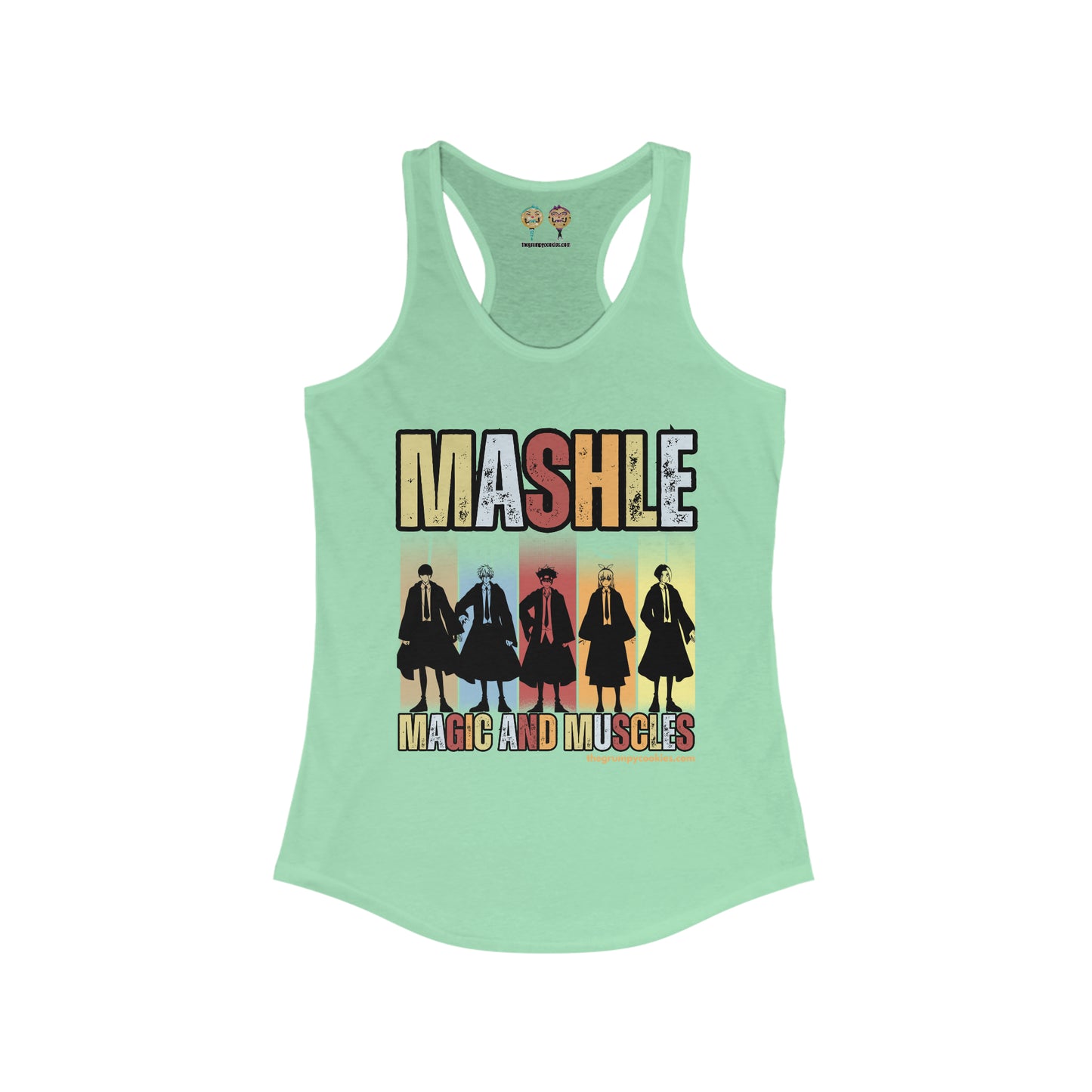 Mashle - Team No Magic Women's Ideal Racerback Tank