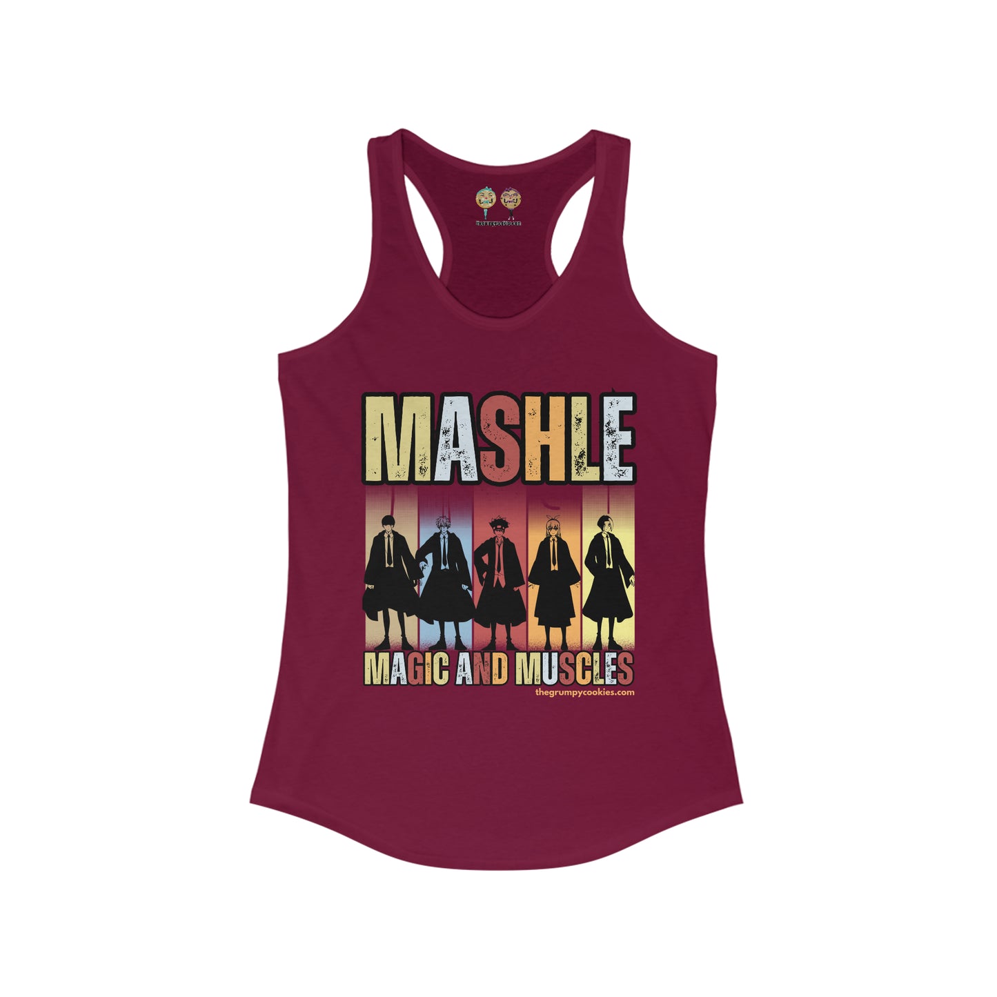 Mashle - Team No Magic Women's Ideal Racerback Tank