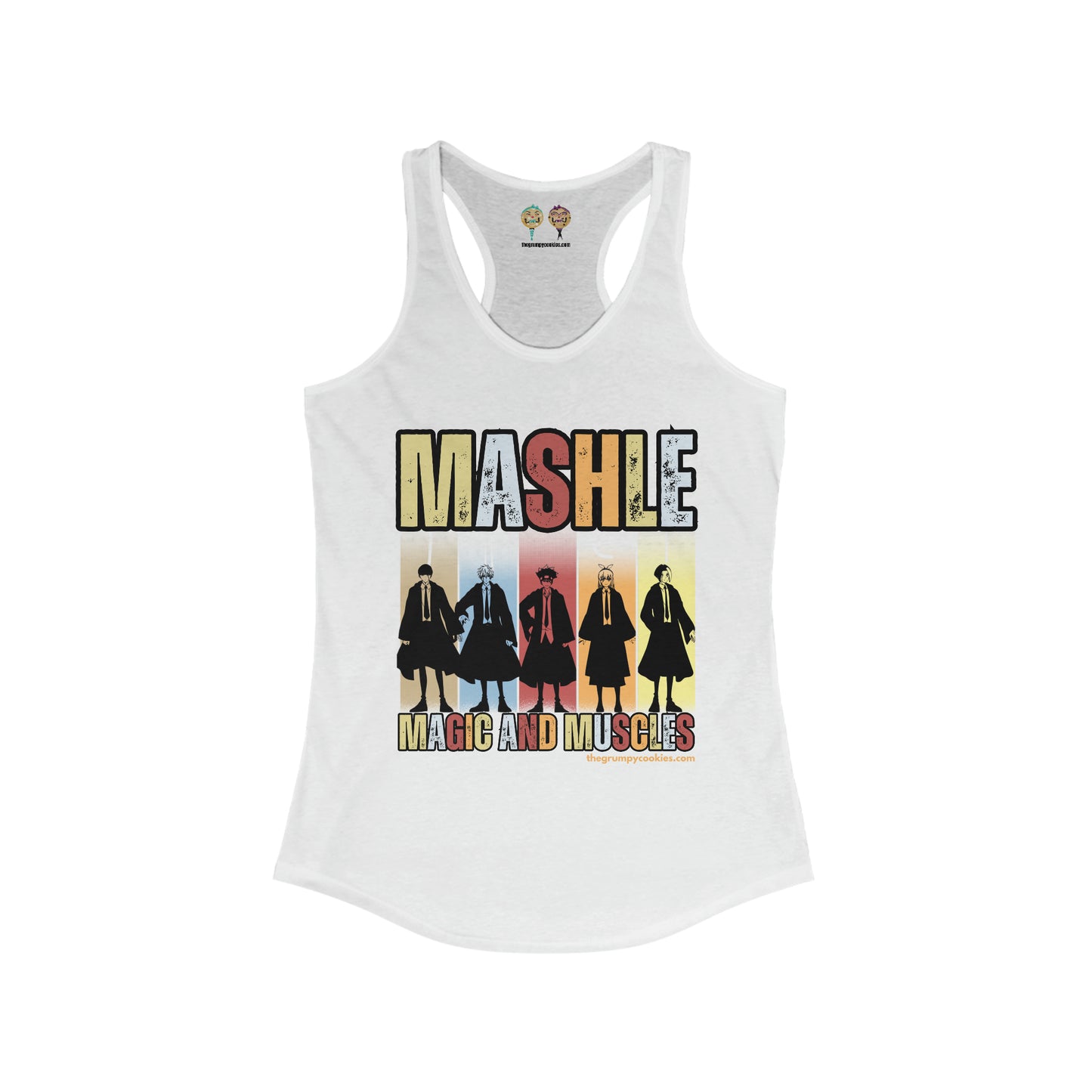 Mashle - Team No Magic Women's Ideal Racerback Tank