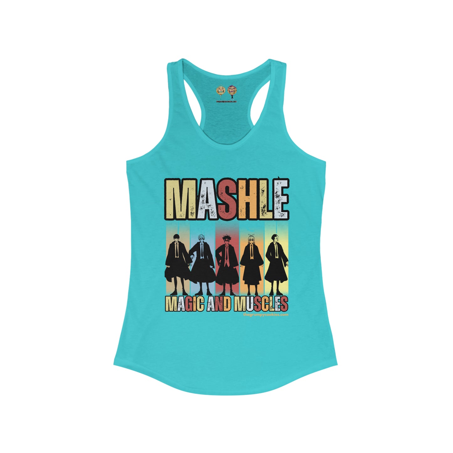 Mashle - Team No Magic Women's Ideal Racerback Tank