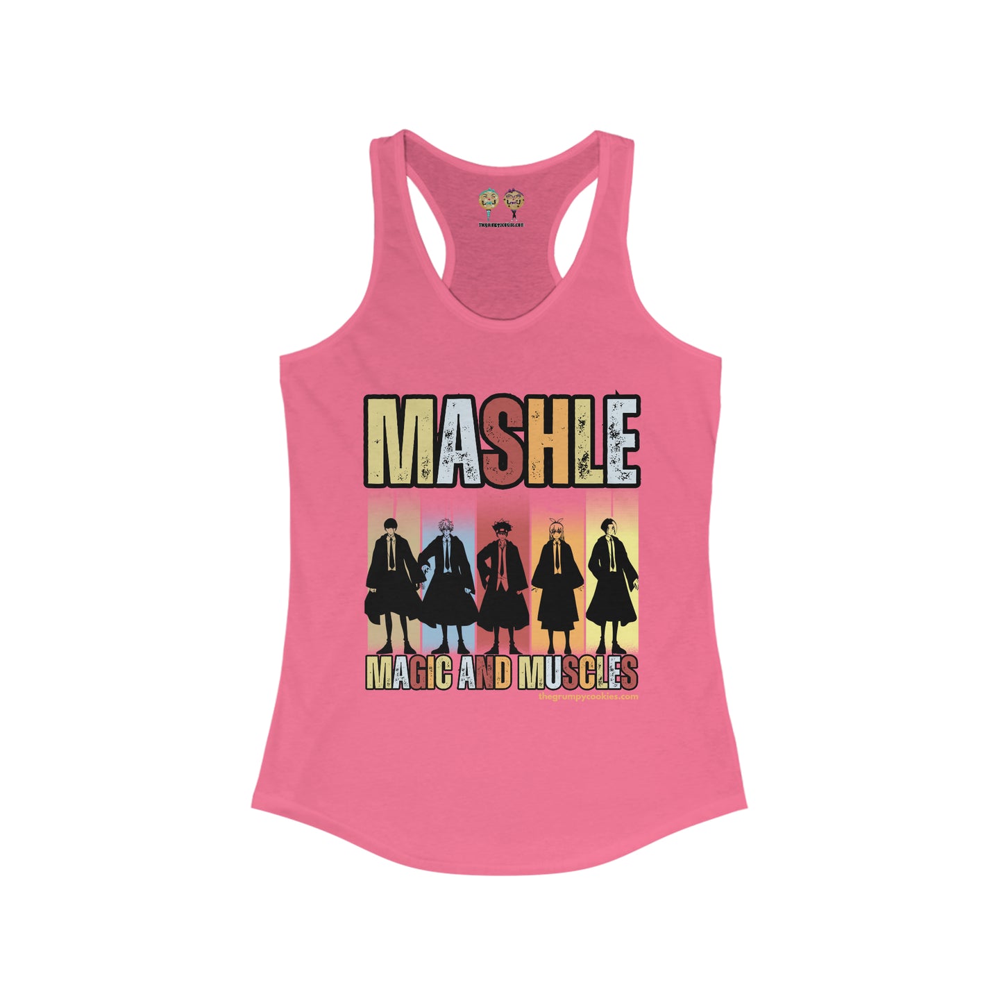 Mashle - Team No Magic Women's Ideal Racerback Tank