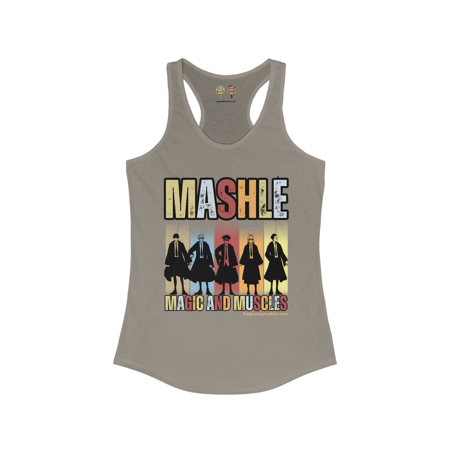 Mashle - Team No Magic Women's Ideal Racerback Tank