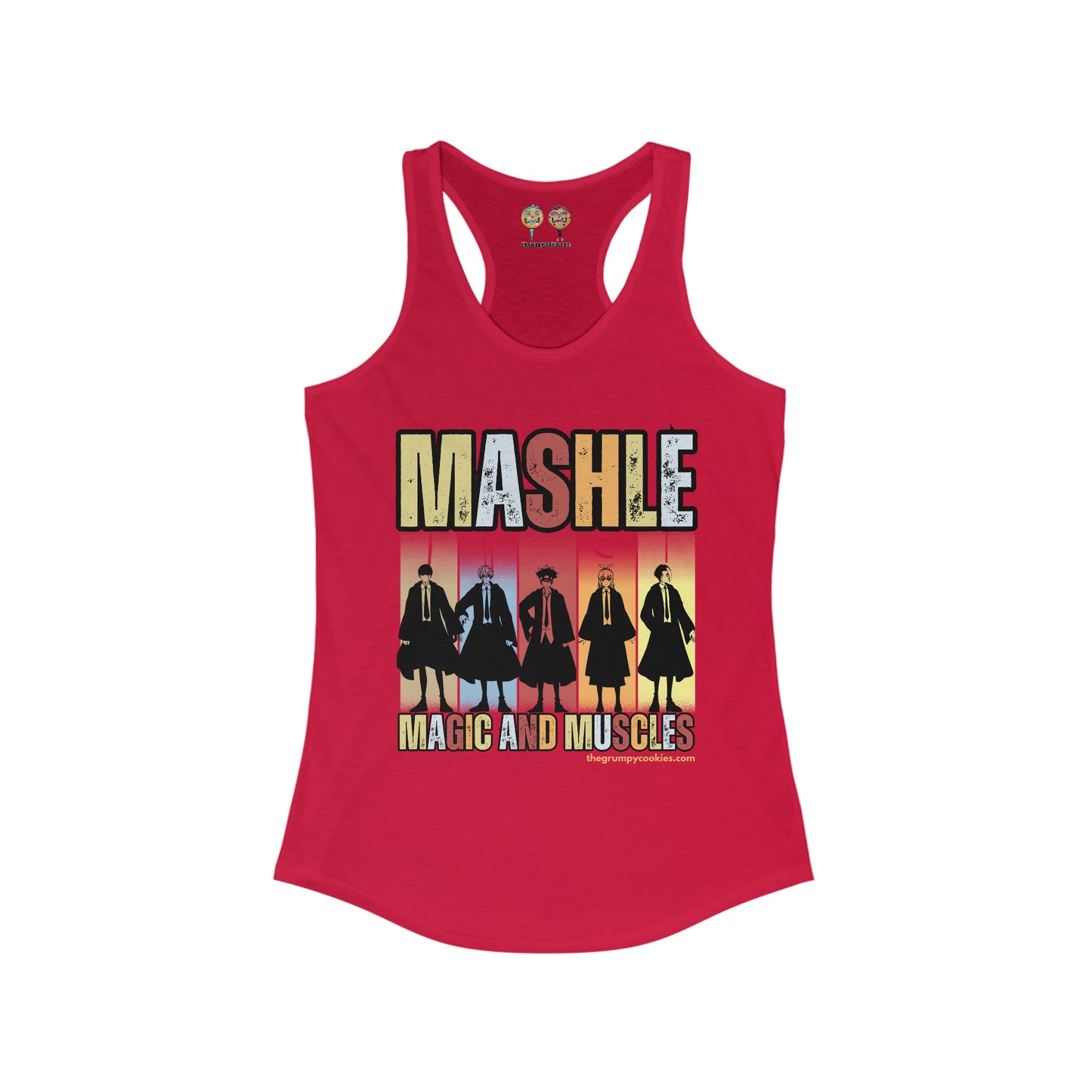 Mashle - Team No Magic Women's Ideal Racerback Tank