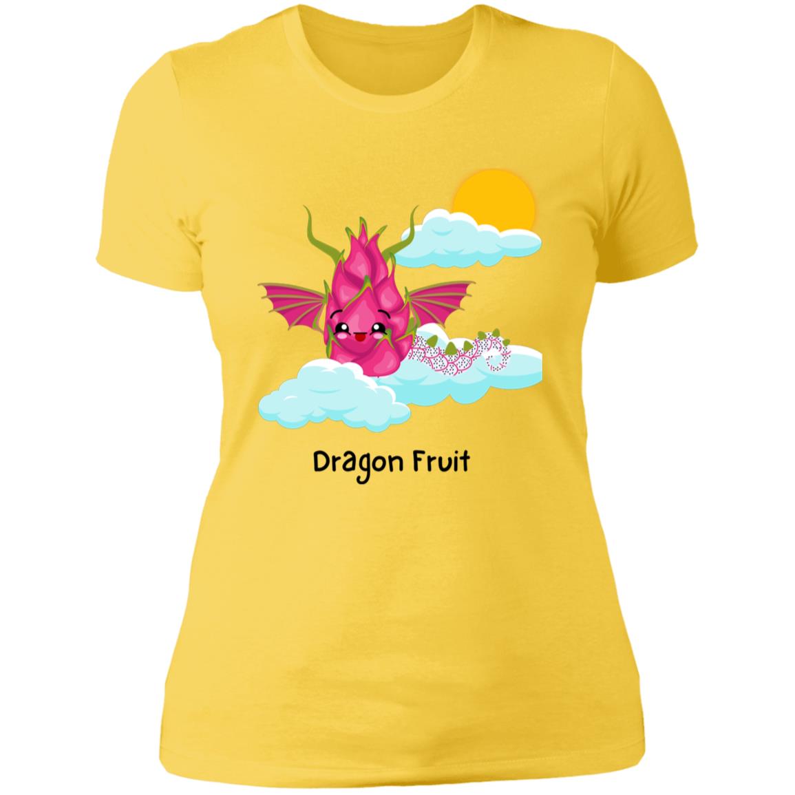 The Grumpy Cookies - Dragon Fruit Ladies Boyfriend T-Shirt