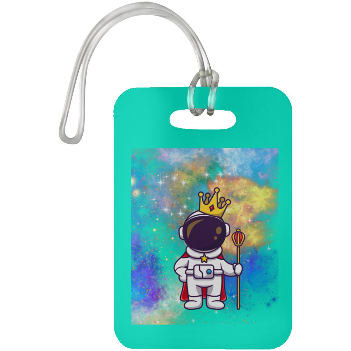 The Grumpy Cookies - Space King Luggage Bag Tag