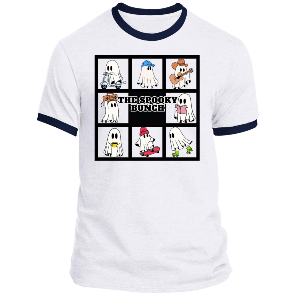 The Grumpy Cookies - The Spooky Bunch Mens Ringer Tee