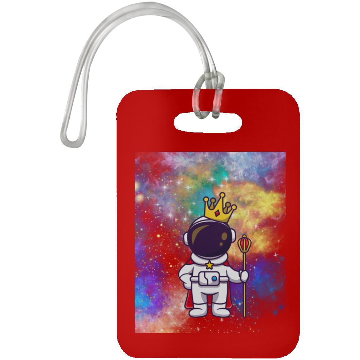 The Grumpy Cookies - Space King Luggage Bag Tag