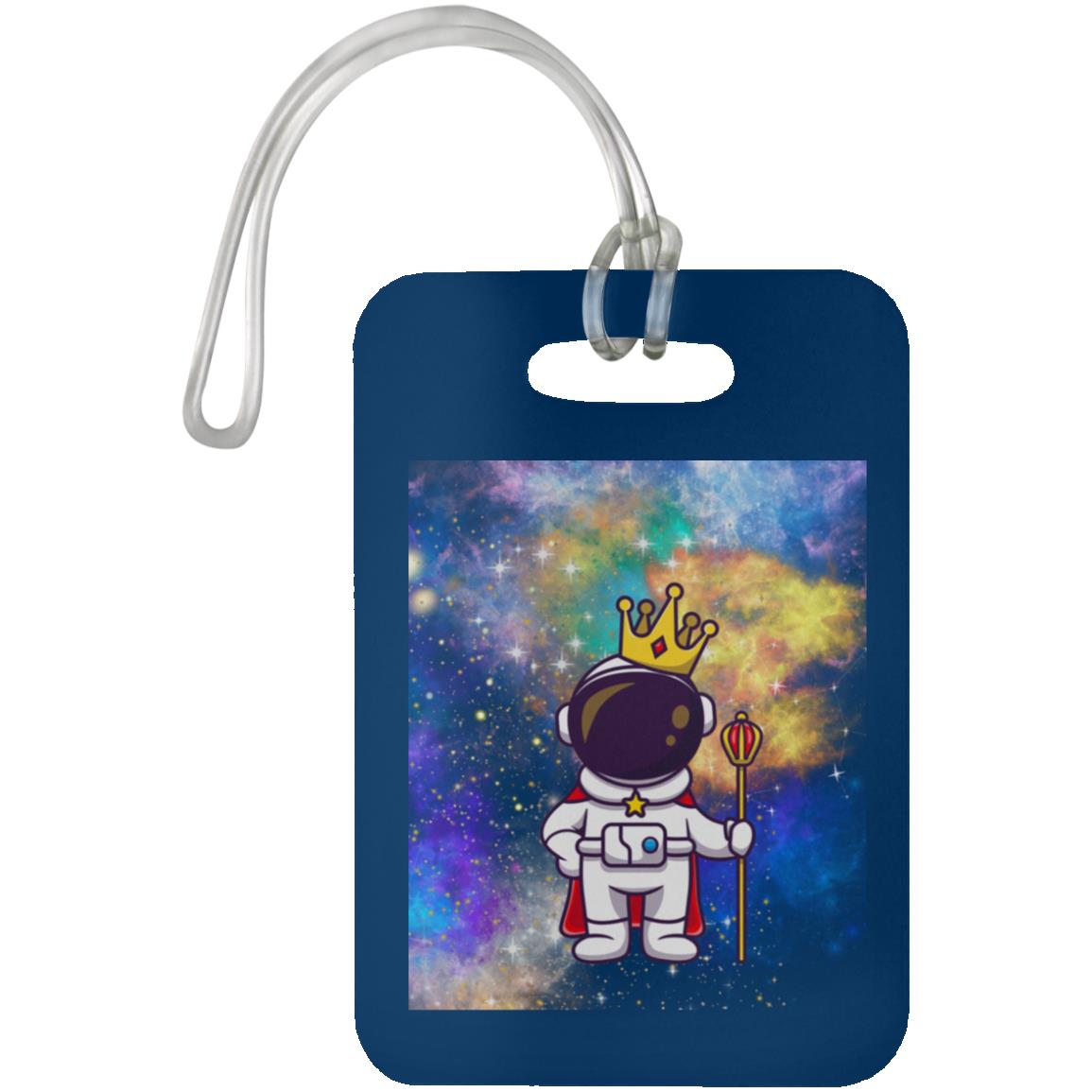 The Grumpy Cookies - Space King Luggage Bag Tag