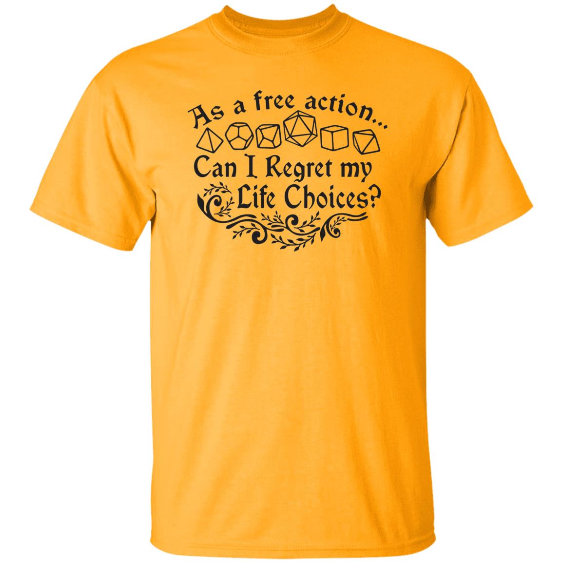 Dungeons & Dragons - Free Action D&D T-Shirt