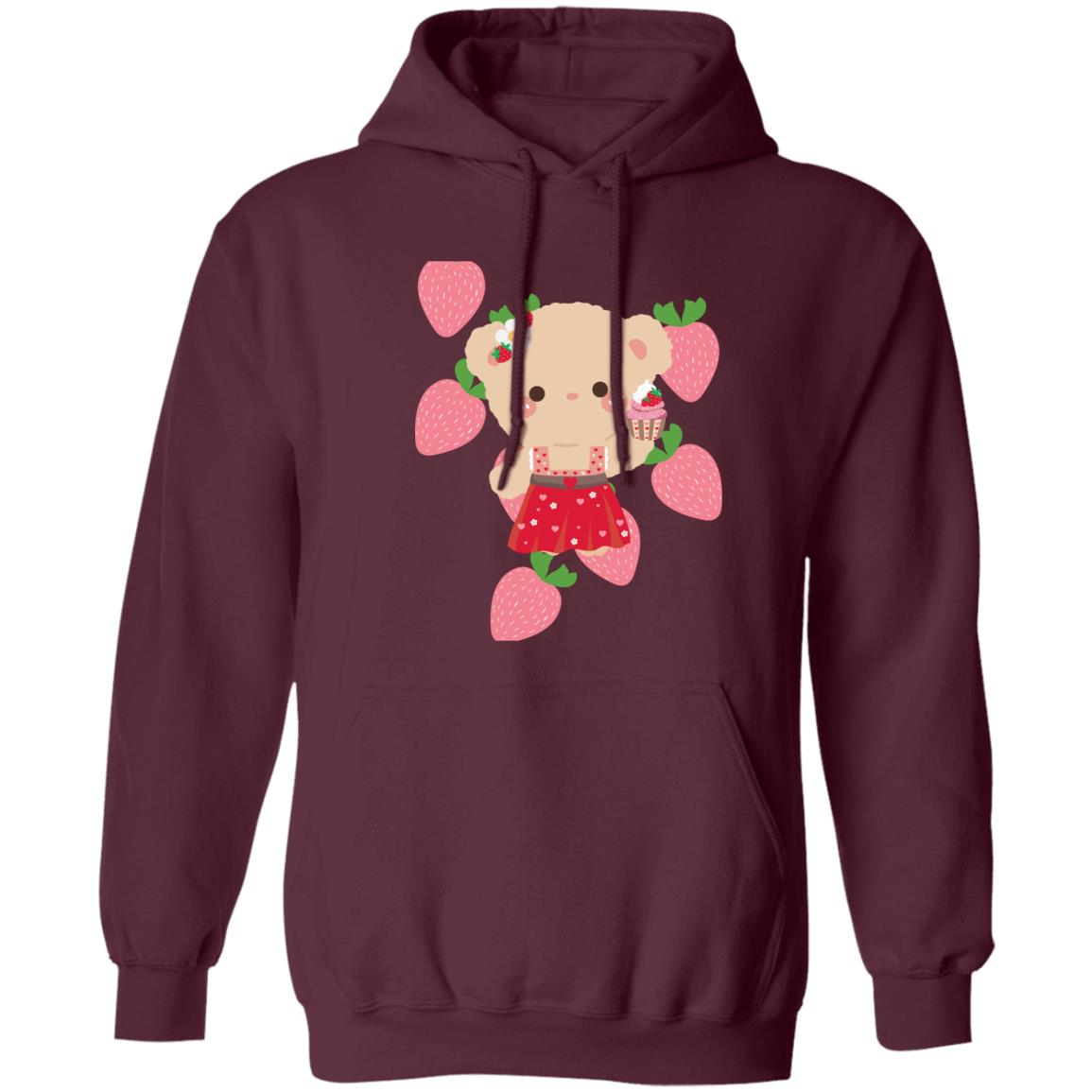 The Grumpy Cookies - Ellie Bear Unisex Pullover Hoodie (Closeout)