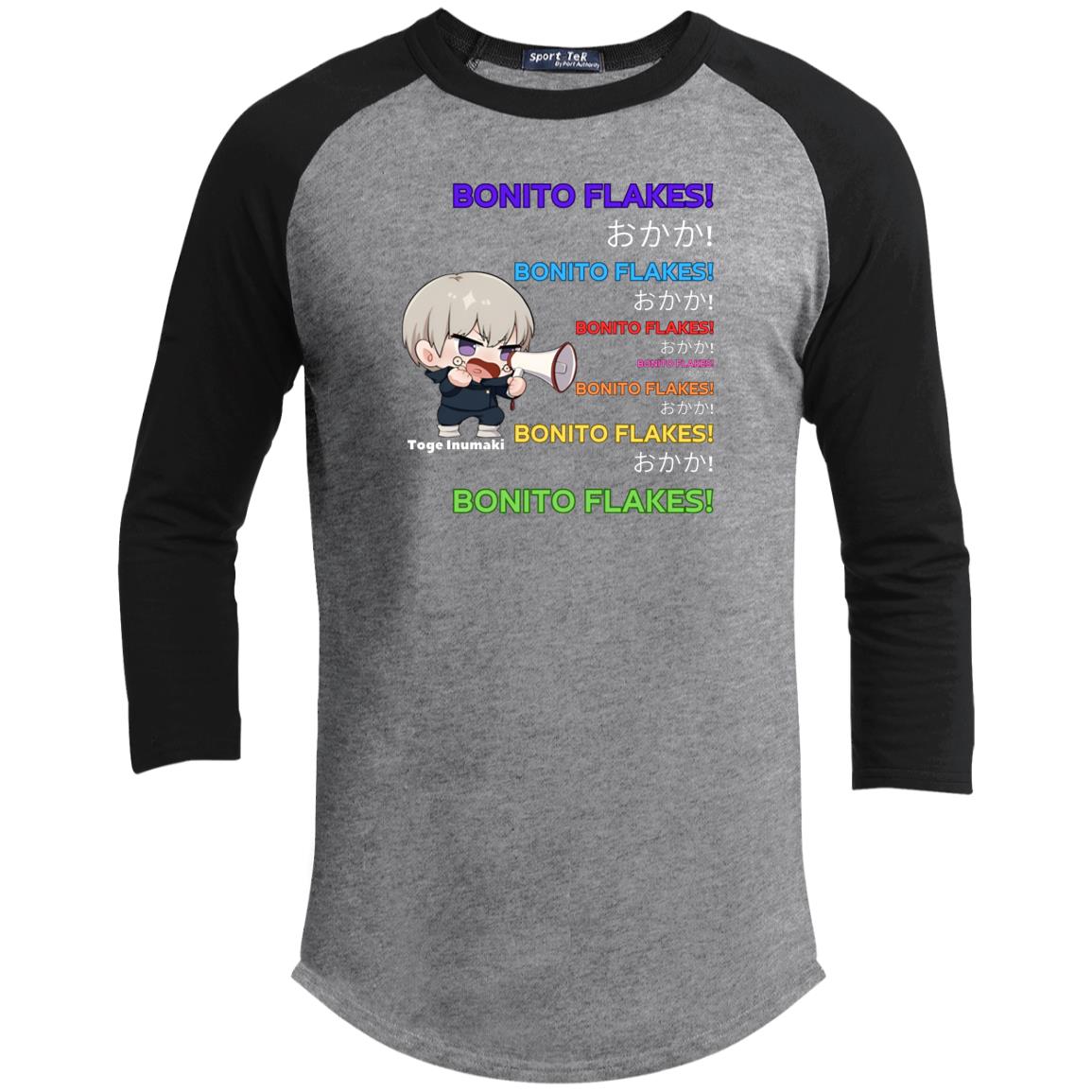 Jujutsu Kaisen - Bonito Flakes Youth 3/4 Raglan Sleeve Shirt