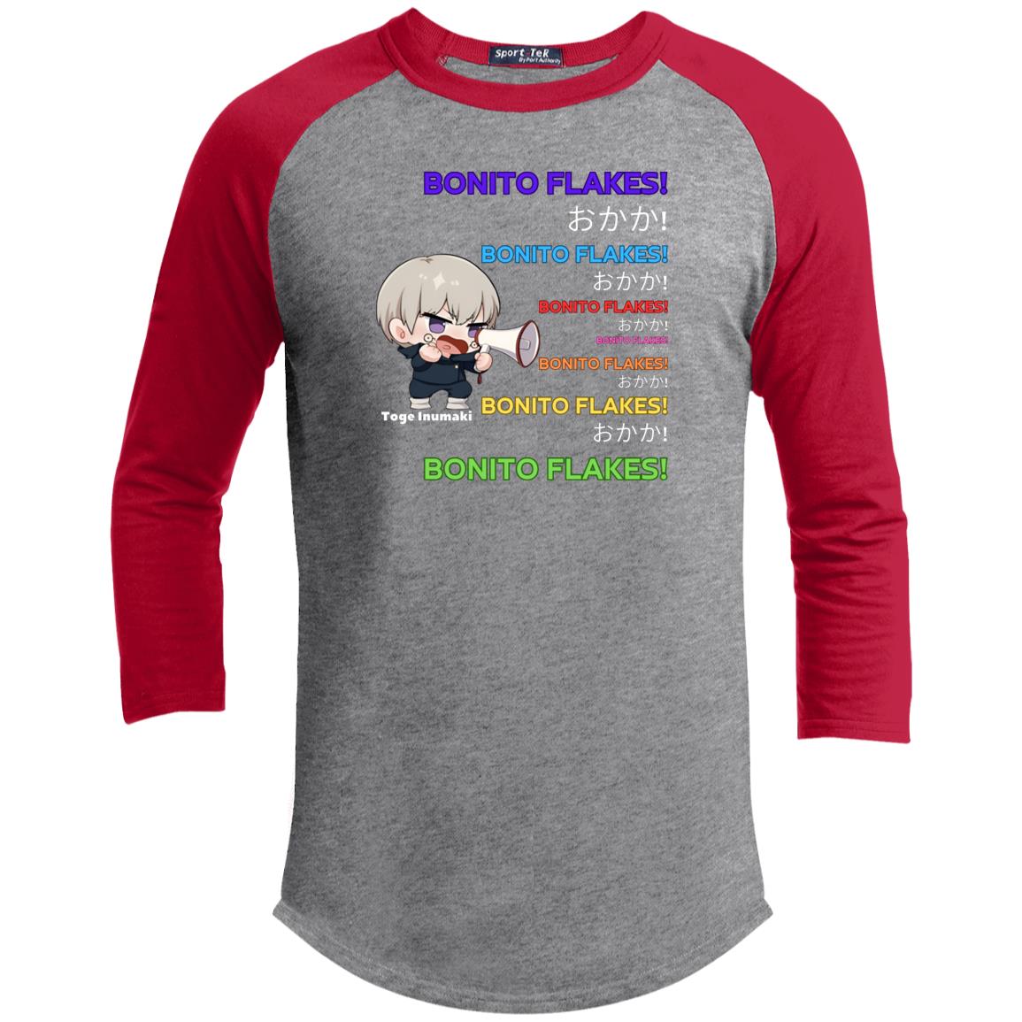 Jujutsu Kaisen - Bonito Flakes Youth 3/4 Raglan Sleeve Shirt
