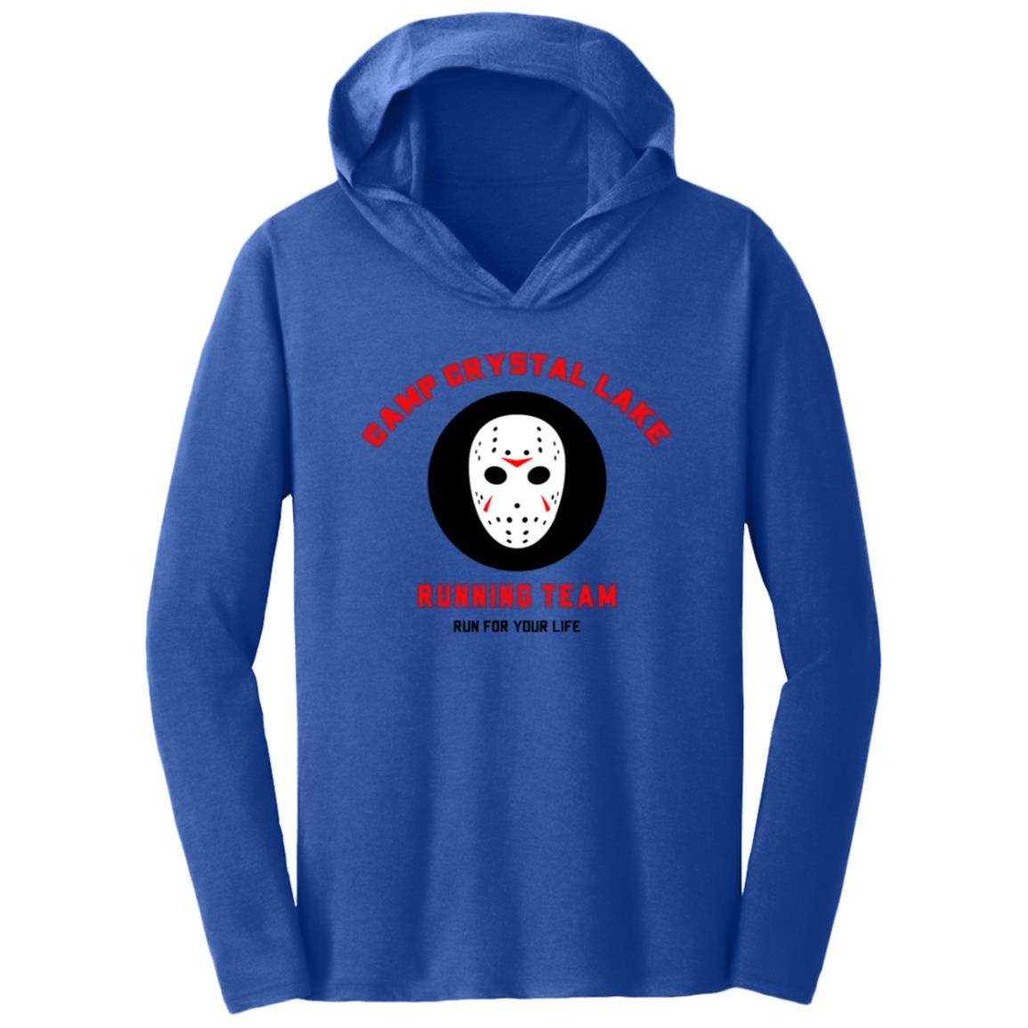 Friday the 13th - Run or Die Triblend T-Shirt Hoodie