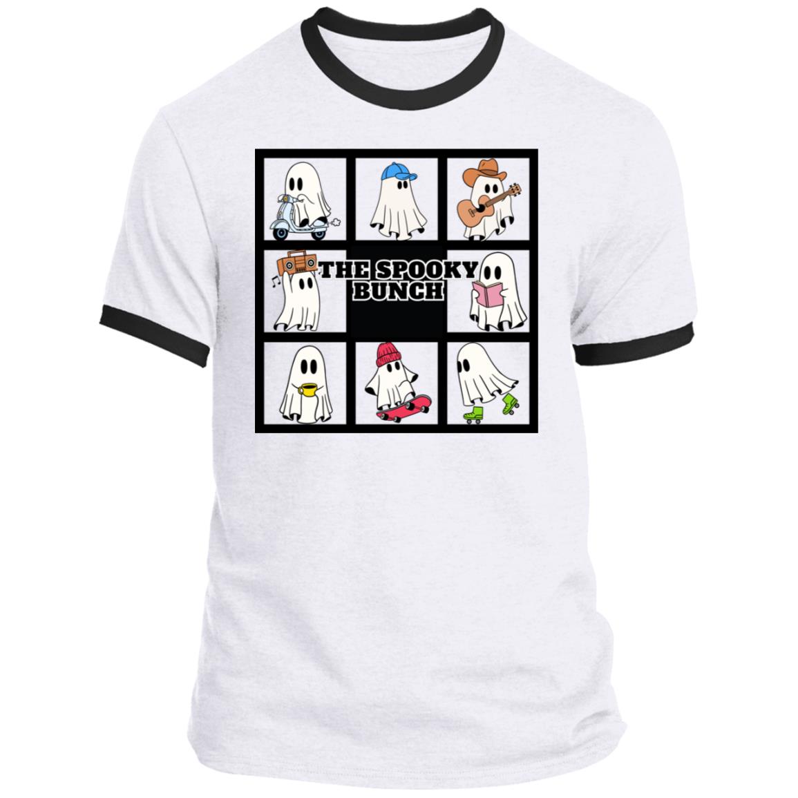 The Grumpy Cookies - The Spooky Bunch Mens Ringer Tee