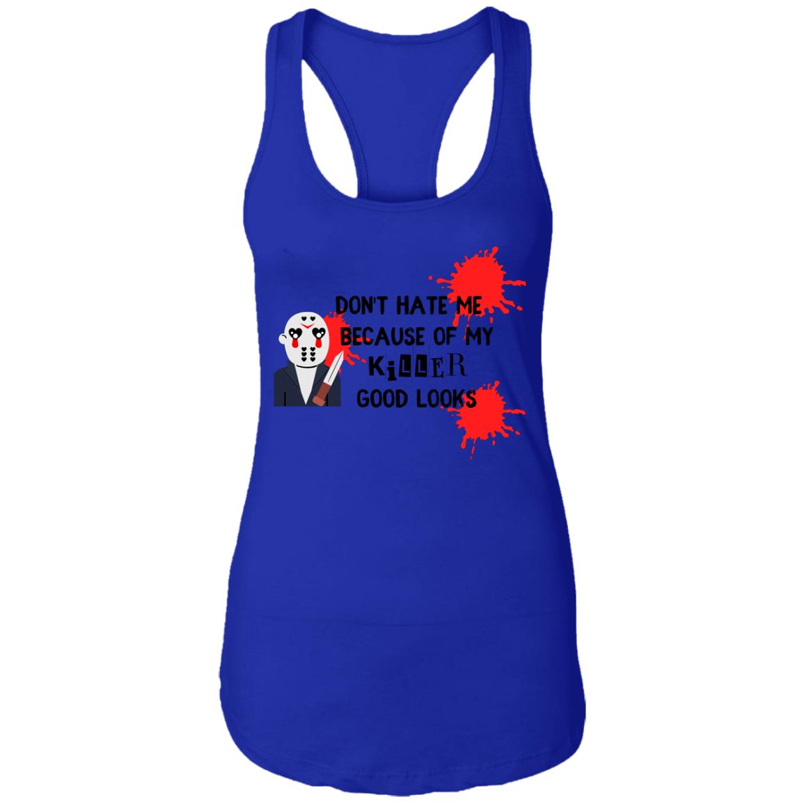 The Grumpy Cookies - Don't Hate Ladies Racerback Tank