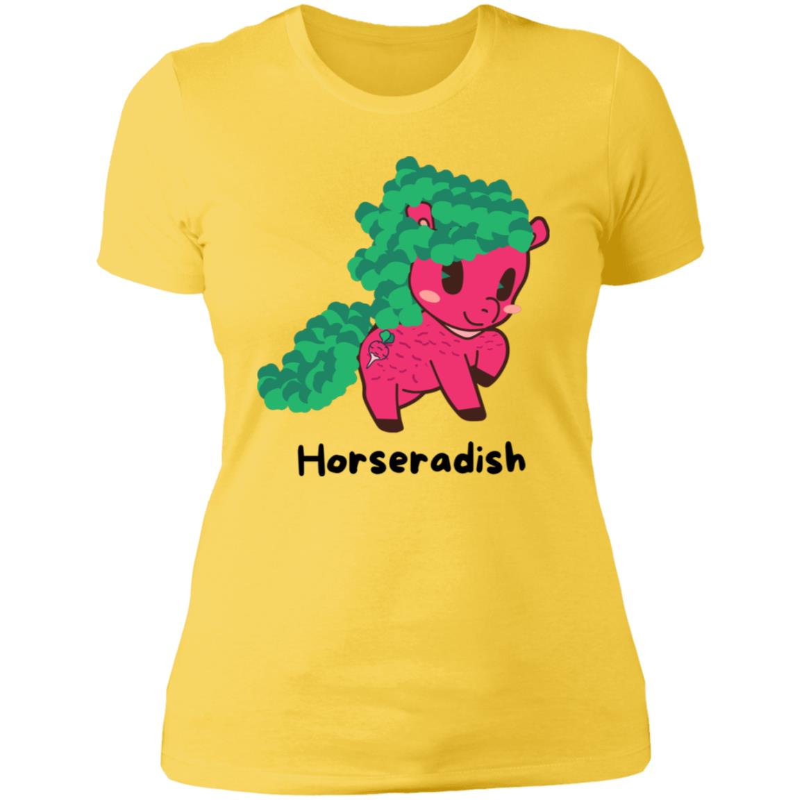 The Grumpy Cookies - Horseradish Ladies Boyfriend T-Shirt