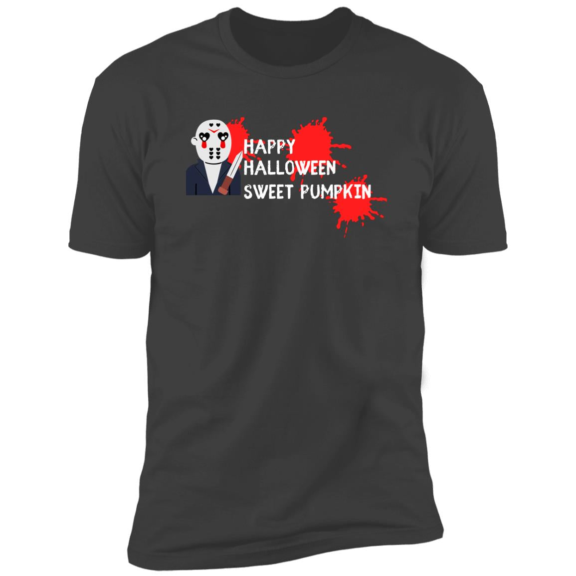 Friday the 13th - Jason Sweet Pumpkin Men's Premium Short Sleeve T-Shirt