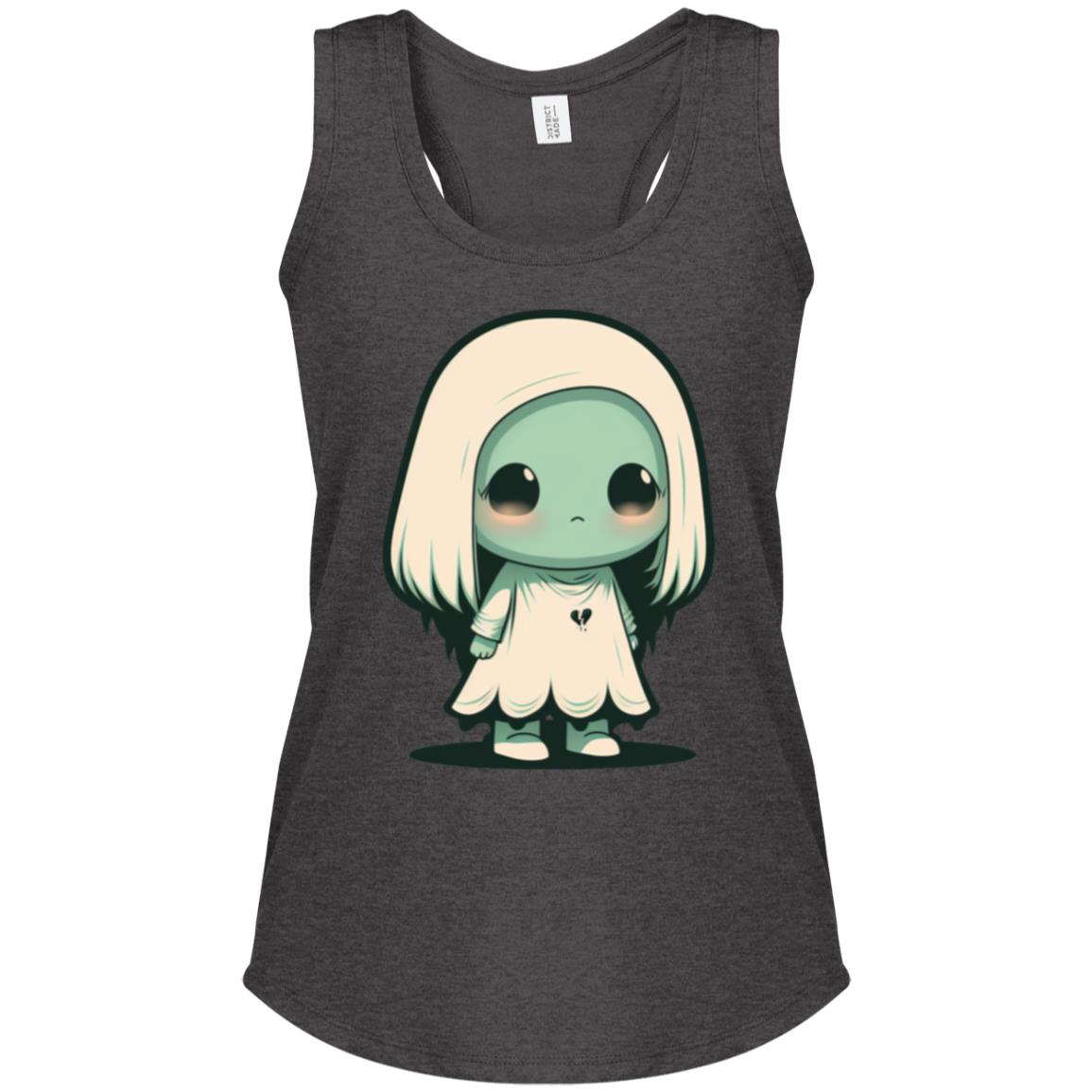 The Grumpy Cookies - Myrtle the Wee Ghost Women's Perfect Tri Racerback Tank