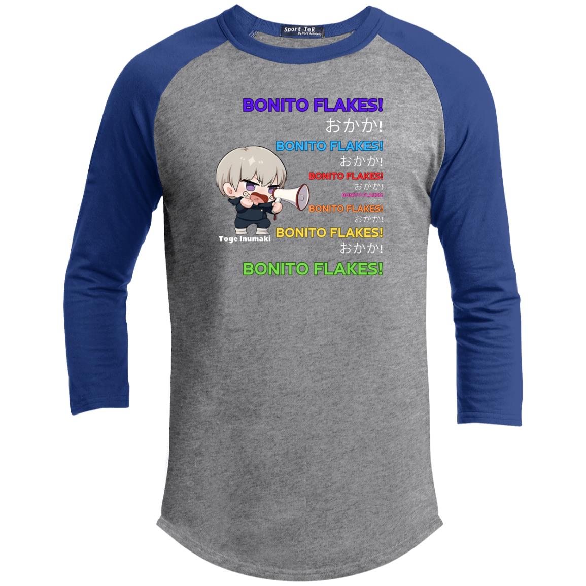 Jujutsu Kaisen - Bonito Flakes Youth 3/4 Raglan Sleeve Shirt