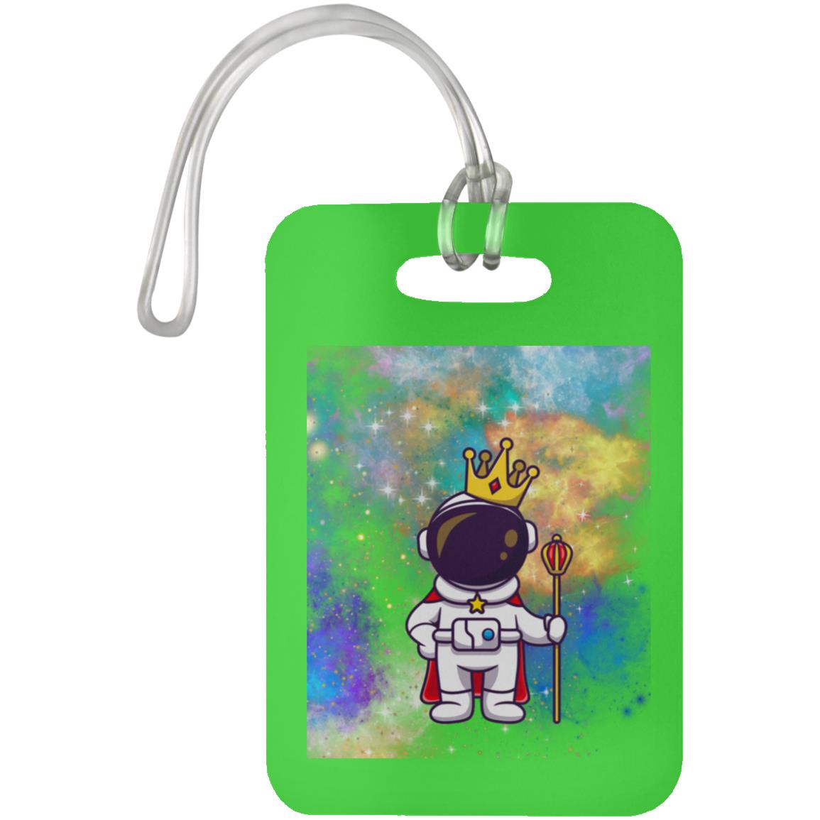 The Grumpy Cookies - Space King Luggage Bag Tag