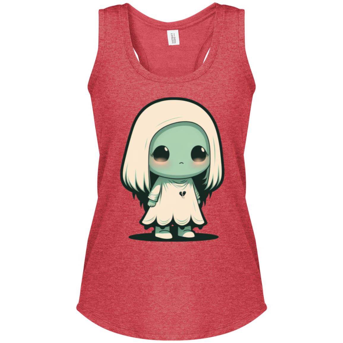 The Grumpy Cookies - Myrtle the Wee Ghost Women's Perfect Tri Racerback Tank