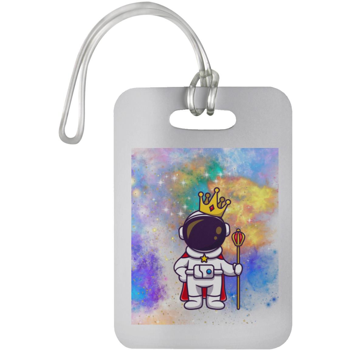The Grumpy Cookies - Space King Luggage Bag Tag